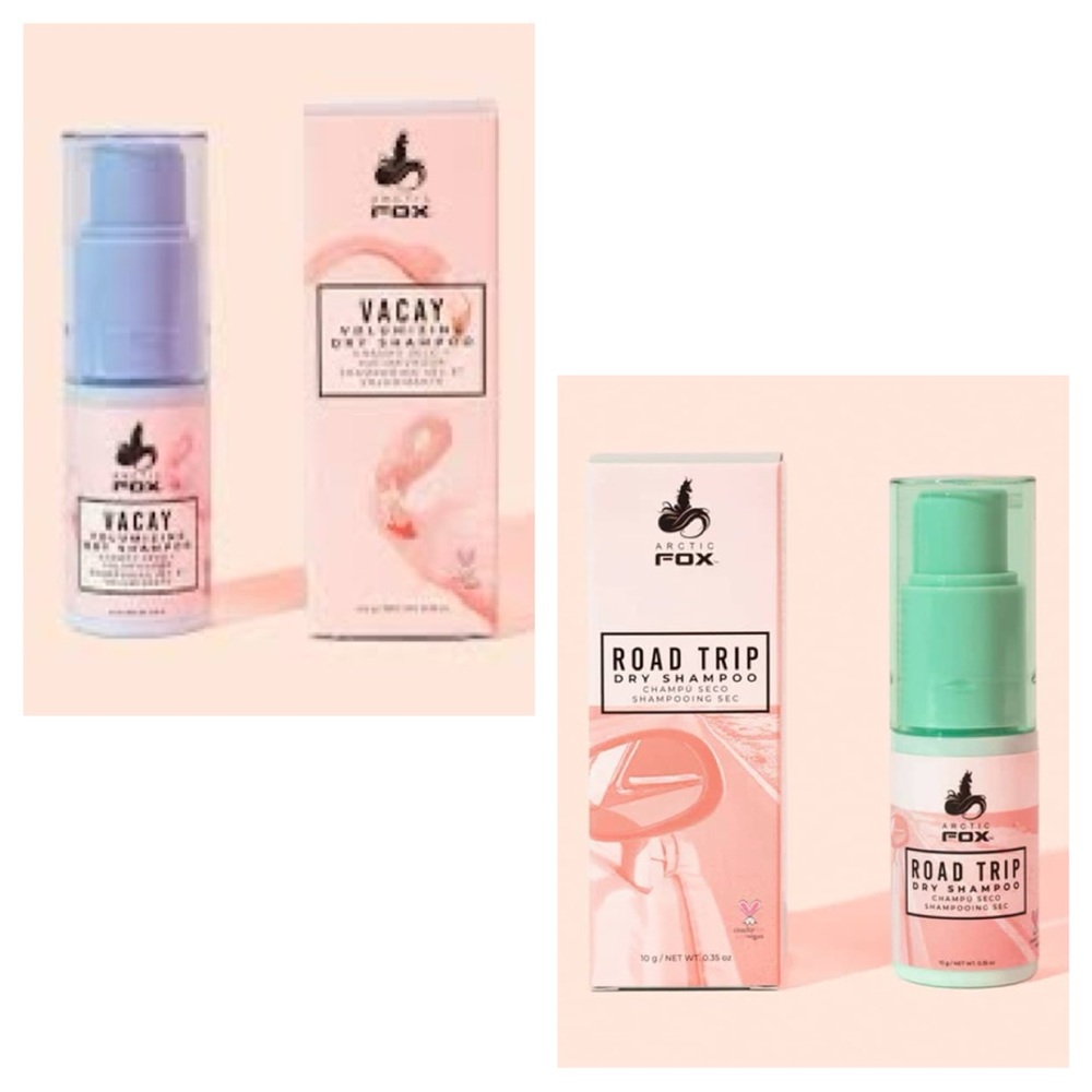 Set 2 dry shampoo